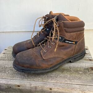 Carhartt 6-inch Soft toe Leather Lace Up Work Boots